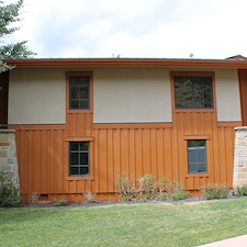 Full-Exterior-Solid-Stain-Project-High-End-Home-in-Park-Meadows-Park-City-UT 4